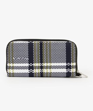 LeSportsac TECH WALLET WRISTLET/ピクセルスクランブルチェック ピクセルスクランブルチェック