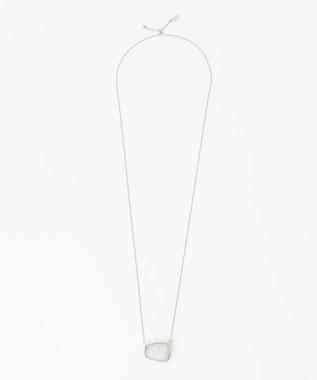 自由区 【長さ調節可】リバーシブルネックレス シルバー系