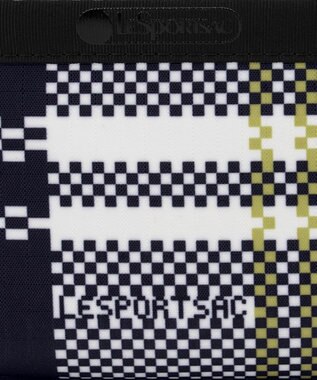 LeSportsac TECH WALLET WRISTLET/ピクセルスクランブルチェック ピクセルスクランブルチェック