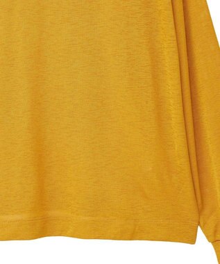 Green Parks シアーロゴ長袖プルオーバー Orange