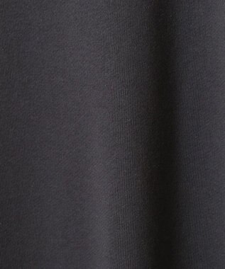 earth music&ecology 配色ルーズチュニック Charcoal Gray