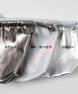 WEGO 巾着チェーンショルダー 柄4