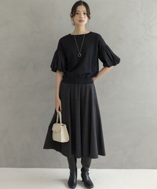 組曲 【加藤ローサさん着用】トップハンドル ハンドバッグ アイボリー系