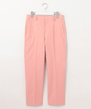 自由区 【接触冷感・UVカット・吸水速乾】シェルタリングオックステーパード パンツ ピンク