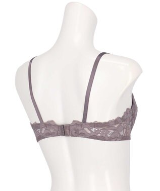 une nana cool リボンブラレース　胸もとフィットながもち～動いてもキレイはつづく～ ブラウン