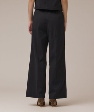 GRACE CONTINENTAL ラップワイドパンツ ブラック