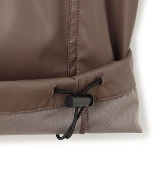 UNFILO MENS レザーライク カーゴパンツ [24年春夏商品] モカ