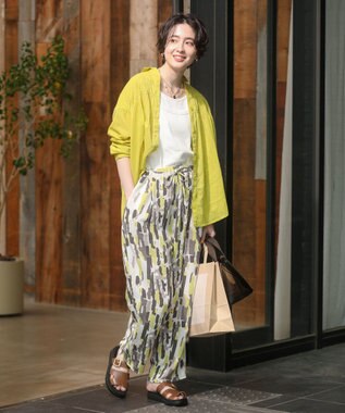 Green Parks 【適ON】レイヤードタンクトップ Off White