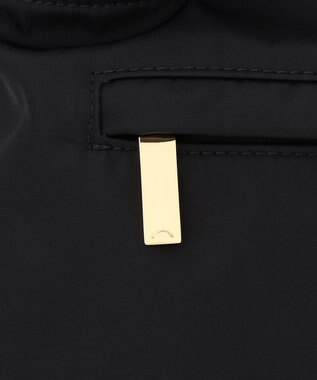 LA BAGAGERIE ツイルナイロン×エナメル 2WAYトートバッグ Sサイズ ブラック