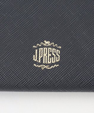 J.PRESS MEN 【MORPHO×J.PRESS】エンブレムボタン 名刺入れ(ササマチＷ) ネイビー系