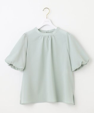 ANY SIS 【洗える】シアーストライプ ブラウス ミント