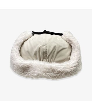 林八百吉商店 Champion　タフタアビエイターキャップ アイボリー