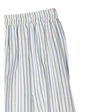 Green Parks Ｉ　切替ギャザーロングスカート Stripe