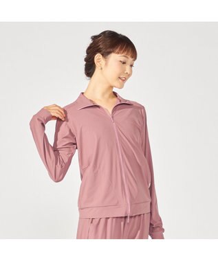 Chacott ウォームアップジャケット アンティックローズ