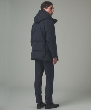 GOTAIRIKU 2年連続売上NO1【仕事で着られる】MINOTECH/ミノテック ドレス ダウンコート ネイビー系