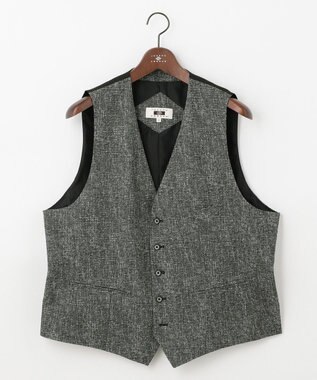 JOSEPH ABBOUD 【キングサイズ】ライトウェーブ ベスト グレー系