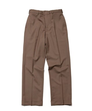 J.PRESS MEN 【J.PRESS ORIGINALS】Hight Twist Hopsack Spindle New Piped Stem Slacks / Japan Made