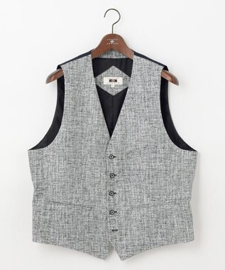JOSEPH ABBOUD 【キングサイズ】ライトウェーブ ベスト ライトグレー系