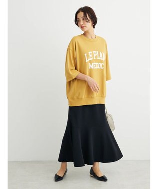 Green Parks カットＪＱマーメイドスカート Black