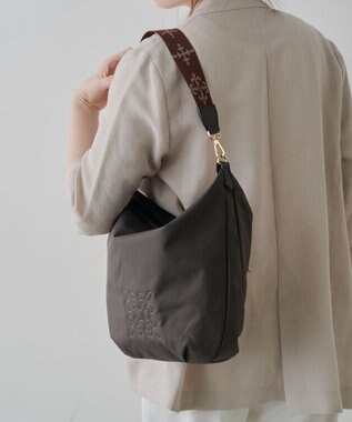 russet コーデュラナイロン2WAYショルダーバッグ(CE-1681) D.Brown