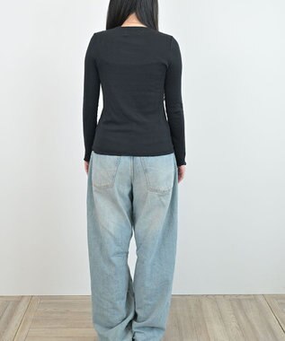 HAAG LONG SLEEVE SHIRT ロングスリーブシャツ ブラック