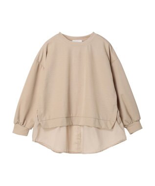 Green Parks シアードッキングチュニック Light Beige