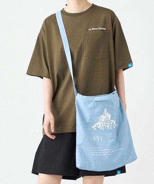 SHARE PARK LADIES 【撥水加工】イージーデニム２WAYロゴバッグ