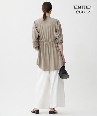 ICB 【WEB限定カラーあり・UVカット・接触冷感・速乾】マットスキューバ  ラッシュガードブルゾン クリームブラウン系［WEB限定］