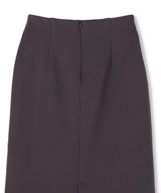 UNFILO 【VERY掲載】BEAUTY FORM JERSEY light Iラインスカート チャコール