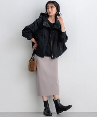 23区 【VIOLAd'ORO】ボア ワンショルダーバッグ ブラウン系