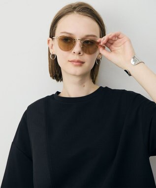 ICB サングラス（ウェリントン） ライトブラウン