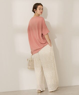 AMERICAN HOLIC 【WEB限定】【UVカット＋接触冷感】 コクーンカットプルオーバー Pink