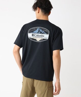 Columbia Columbia/ サンライズストレイトオムニフリーズゼログラフィックショートスリーブTシャツ /コロンビア Black