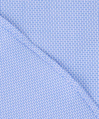 J.PRESS MEN 【PREMIUM PLEATS / 形態安定】バスケットドビーシャツ / B.D. サックスブルー系