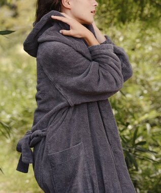 SHINTO TOWEL YUKINE バスローブ Charcoal