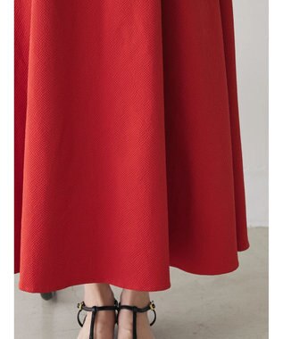 Green Parks バックデザインキャミワンピース Red