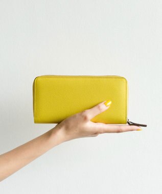 Atelier nuu 【長財布/バイカラー/本革】noble ラウンドウォレット