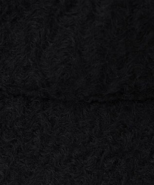 23区 【見上愛さん着用】プードルボア バケットハット ブラック系