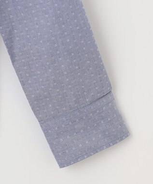 JOSEPH ABBOUD 【オーガニックコットン使用】 オーガニックコットンドビーシャツ サックスブルー系7