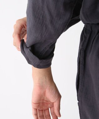 UCHINO マシュマロガーゼ ベーシック メンズパジャマ ダークグレー