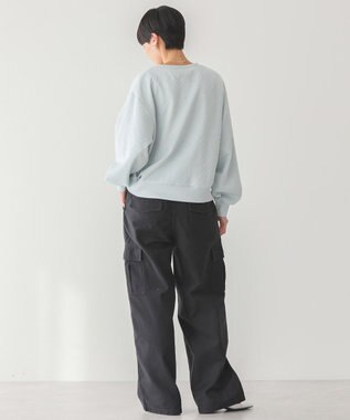 AMERICAN HOLIC ゼブラ柄ジャガードカットプルオーバー Light Blue