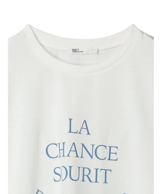 CRAFT STANDARD BOUTIQUE 【ＵＶカット】ＬＡ　ＣＨＡＮＣＥ　ＴＥＥ Off White