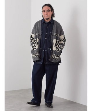 CRAFT STANDARD BOUTIQUE 【男女兼用】オルテガ柄カーディガン Gray