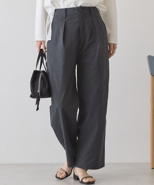 AMERICAN HOLIC サッカーワイドパンツ Charcoal Gray