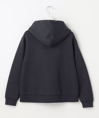 J.PRESS LADIES S ダンボールジャージー パーカー ネイビー系