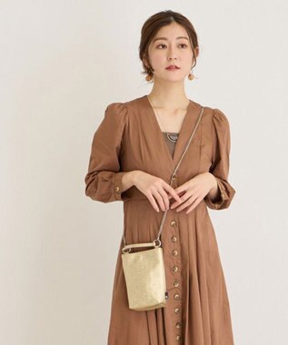 ROOTOTE 0662【直営店限定:ミニショルダー】ベビールー.クリスタル.ストーン-A 03：ライトゴールド