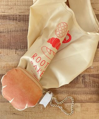 ROOTOTE 0131 RTふかふかパンポーチ＆ショッパー【企画デザイン2時×イラストレーター・つゆこ×ROOTOTE】