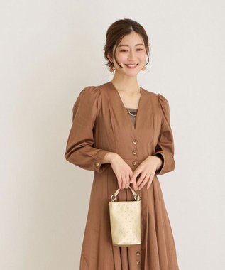 ROOTOTE 0662【直営店限定:ミニショルダー】ベビールー.クリスタル.ストーン-A 03：ライトゴールド