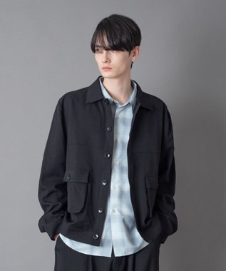  【ユニセックス着用ITEM】ダブルポケットショートジャケット