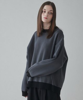 WEGO クリアライトリバーシブルプルオーバー ブラック